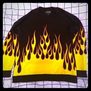 XXX RUDE Flame Sweater